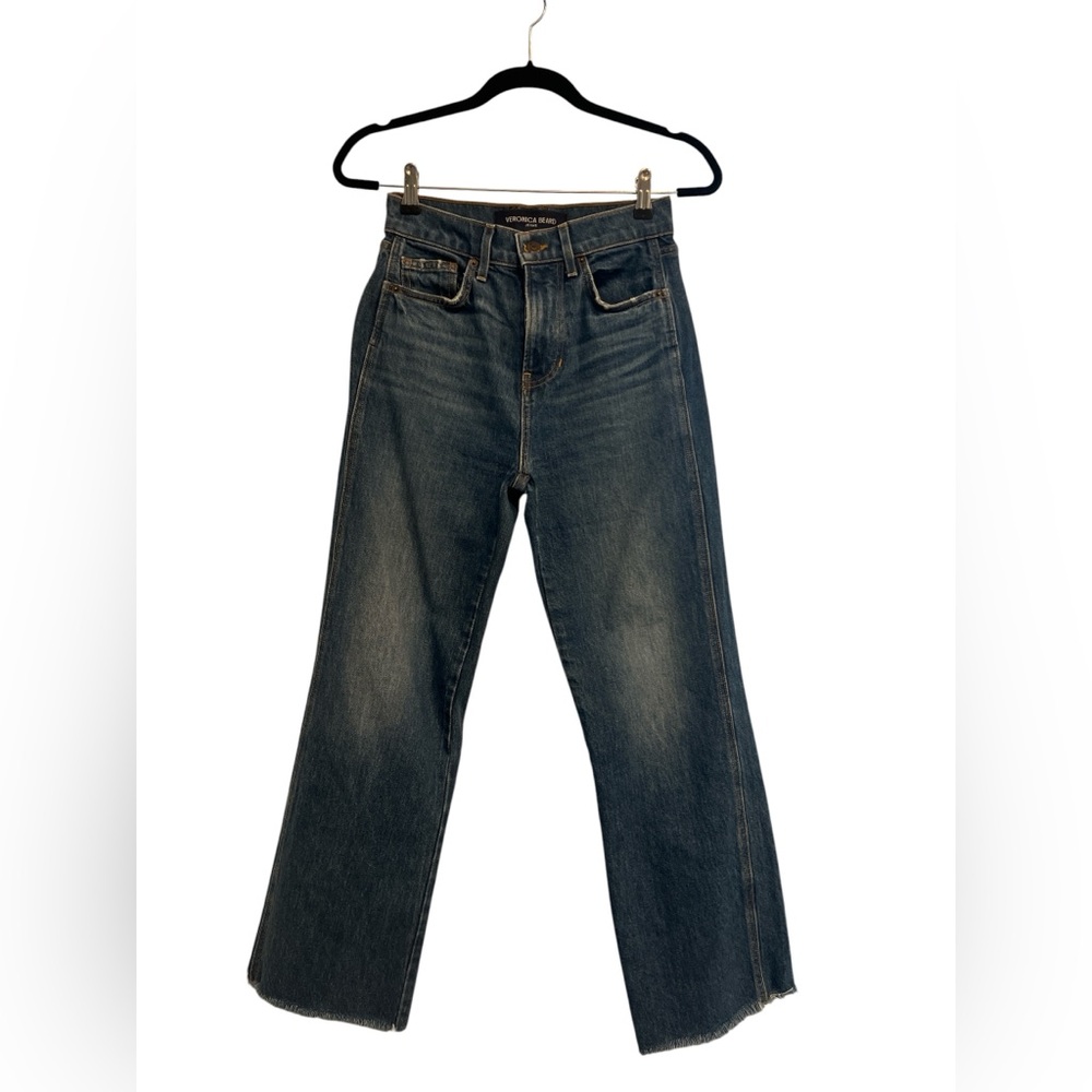 Veronica Beard Women’s High Rise Dylan Straight Leg Ankle Jeans - Size 25